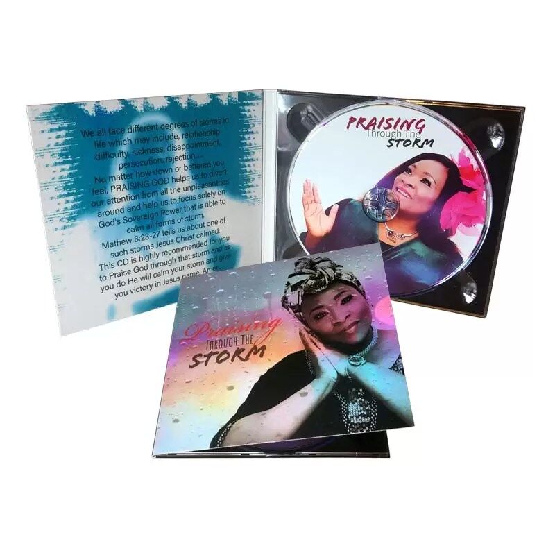 4-panel cd digipak printing digipak with 4-panel